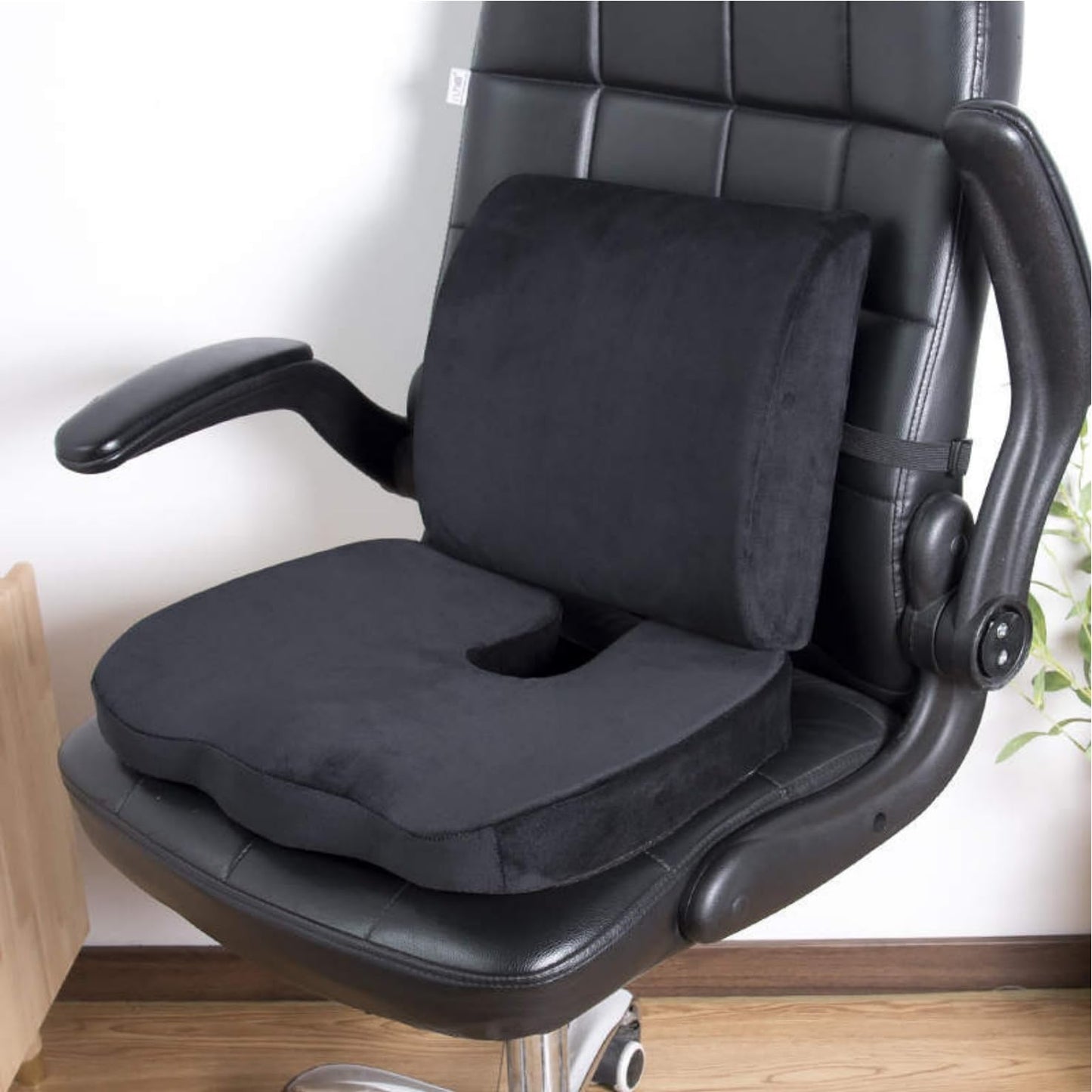 l'ensemble coussin d'assise et support lombaire ergonomique