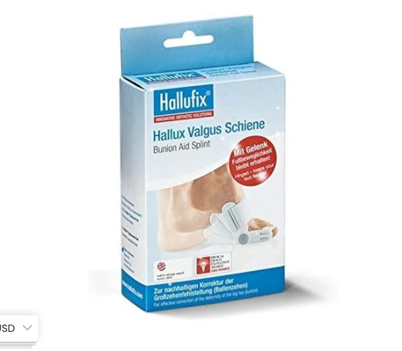 Hallux Valgus Correcteur d’Oignon – déviation du gros orteil